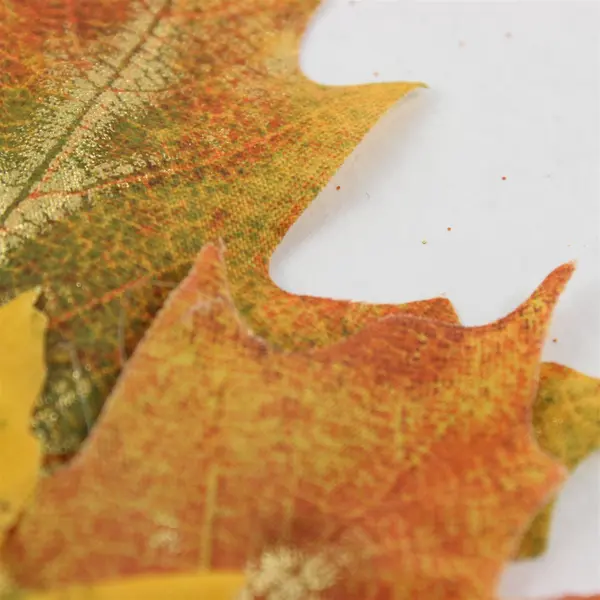 Set of 4 Autumn Maple Leaf Coasters 7"