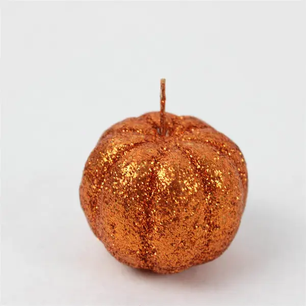 Lot of 67 Small Decorative Glittery Autumn Leaves and Pumpkins DIY Craft