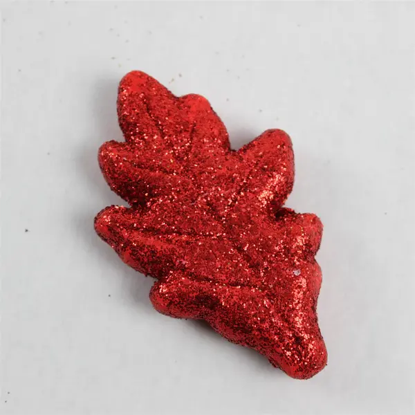 Lot of 67 Small Decorative Glittery Autumn Leaves and Pumpkins DIY Craft
