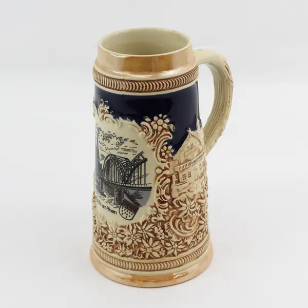 Vintage Marzi And Remi Ceramic Beer Stein KOLN am Rhein Germany