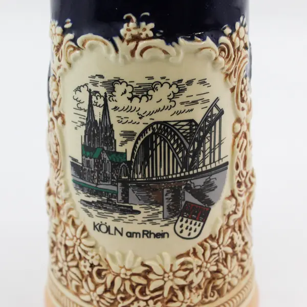 Vintage Marzi And Remi Ceramic Beer Stein KOLN am Rhein Germany