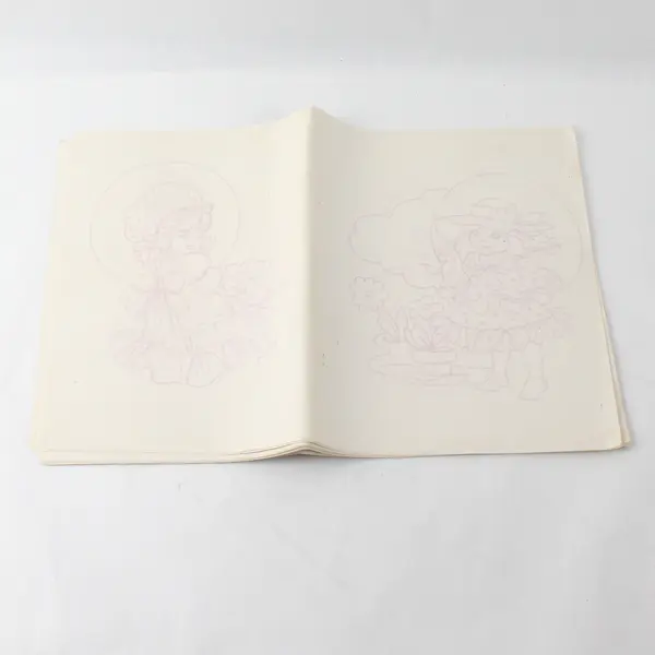 Vintage 1980 The Children's Book Tri-Chem Hot-Iron Transfers #0536 40 Transfers