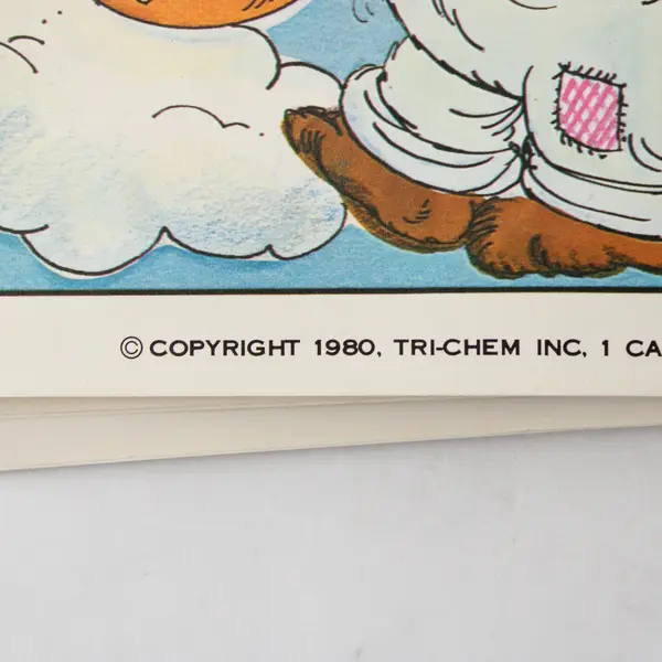 Vintage 1980 The Children's Book Tri-Chem Hot-Iron Transfers #0536 40 Transfers