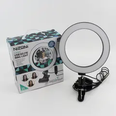 Nizoni 3 Mode USB Selfie Ring Light Works
