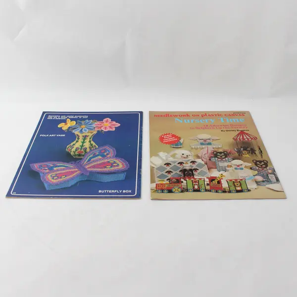 Plaid Enterprises Lot of 2 Leaflets Around the House Nursery Time 7518 7709