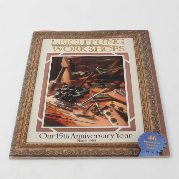 Leichtung Work Shops March 1989 15th Anniversary Year Catalog Paperback