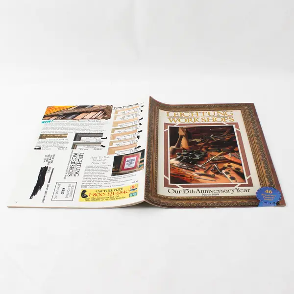 Leichtung Work Shops March 1989 15th Anniversary Year Catalog Paperback