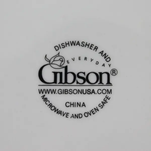 Set Of 4 Everyday Gibson Winter Birds Cardinal Christmas Dinner Plates 10"