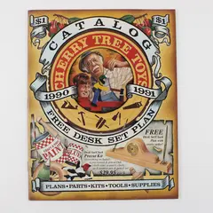 Vintage Cherry Tree Toys Catalog 1990-1991 Plans Parts Kits Tools Supplies PB