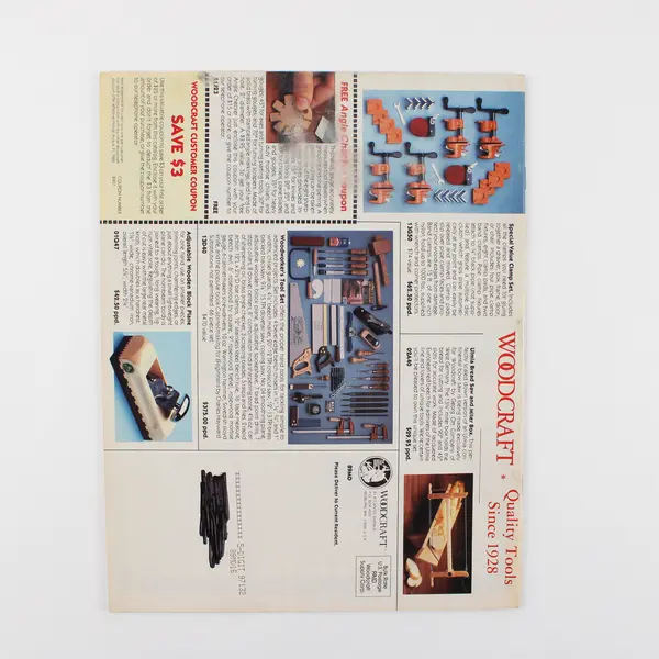 Woodcraft Quality Tools Since 1928 The 1988-89 Catalog Supplement 