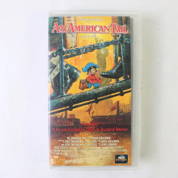 An American Tail (VHS, Don Bluth, 1986, MCA Universal Studios, Animated/Kids)