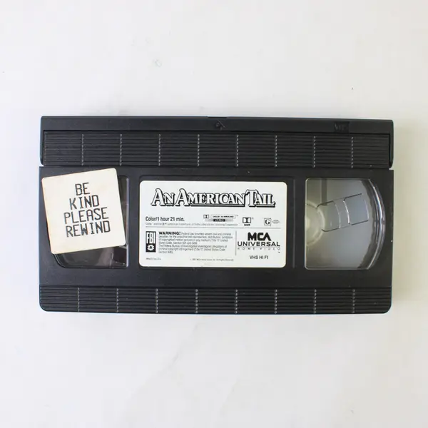 An American Tail (VHS, Don Bluth, 1986, MCA Universal Studios, Animated/Kids)