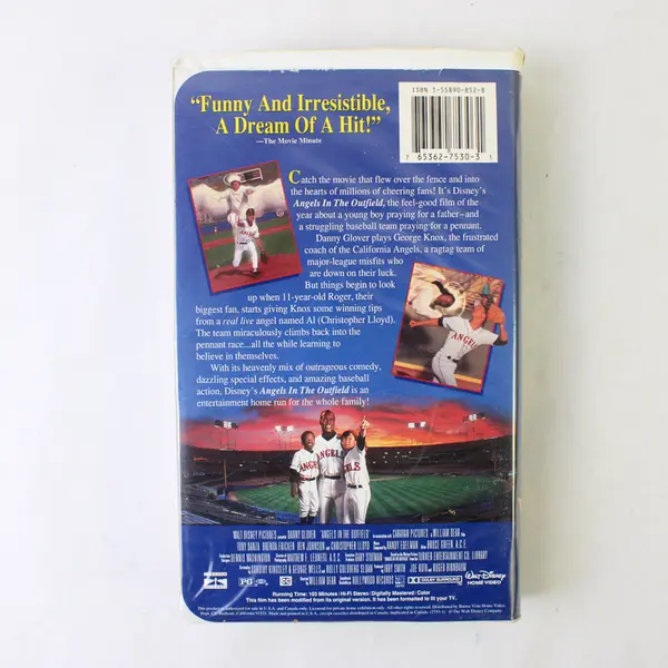 Angels In the Outfield Directed By William Dear (VHS, 1994, Disney, Comedy/Kids)