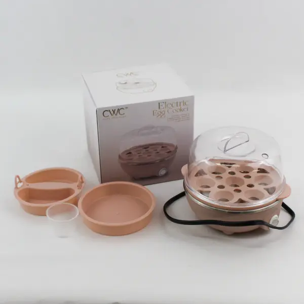 CWC Electric 7 Egg Cooker Pink Rapid Cook