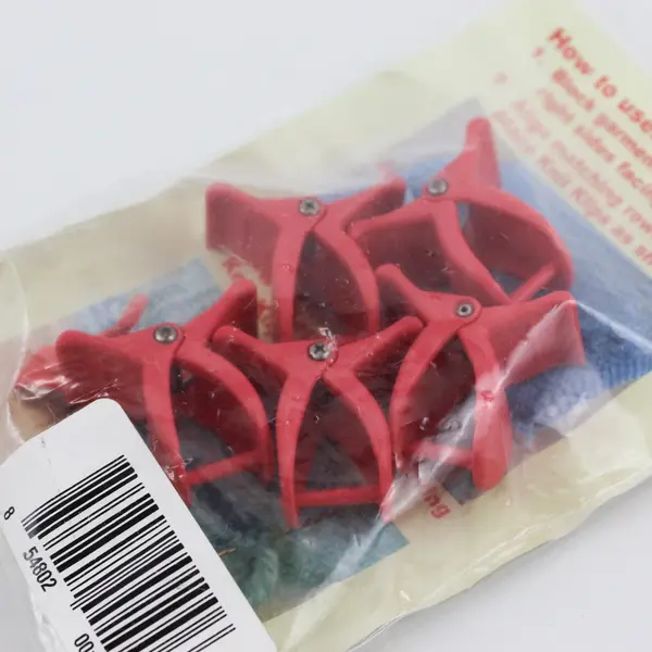 2 Packages of 5 Pink Knit Klips 10 Total