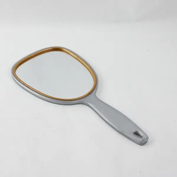 Unbranded Handheld Bathroom Mirror Used Silver Portable