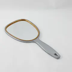Unbranded Handheld Bathroom Mirror Used Silver Portable