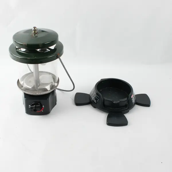 Coleman Dual Mantle Portable Propane Camp Lantern 5155B Hard Case