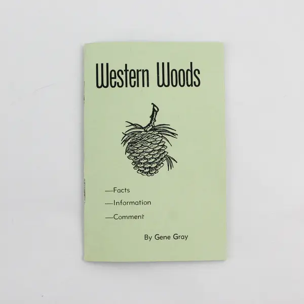 Western Woods Miniature Wood Samples 18 Species with Booklet by Gene Gray 1960s