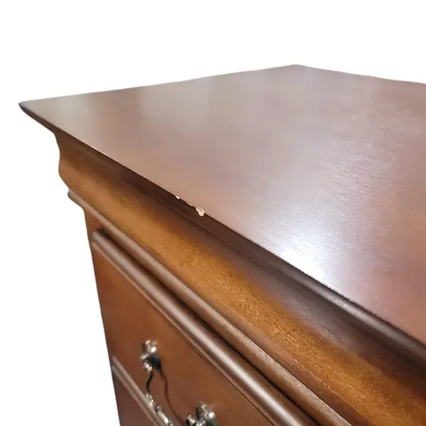 Traditional Colonial Style Wooden 5 Drawer Dresser - Local Pickup Only
