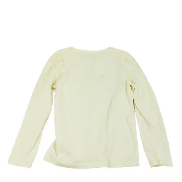Gymboree Girls Cream White 'Sparkle So Bright' Long Sleeve Shirt, Size 10