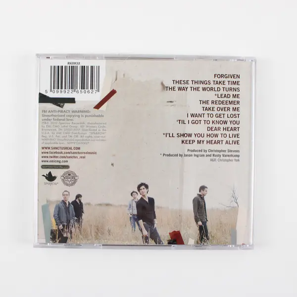 Pieces of a Real Heart by Sanctus Real 2010 Music CD Good