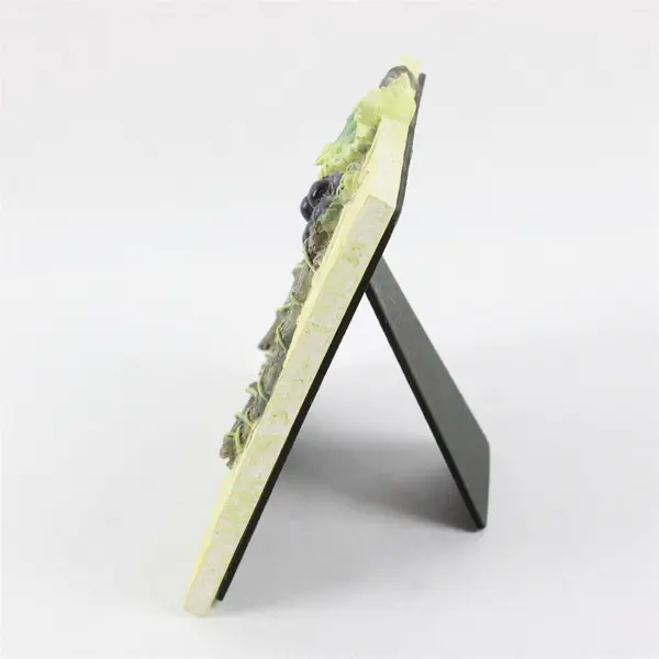 Grapevine Design Square Resin Tabletop Picture Frame 3.5"x3.5"