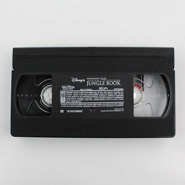 Disney's Rudyard Kipling's The Jungle Book VHS Tape 1995, #4604 