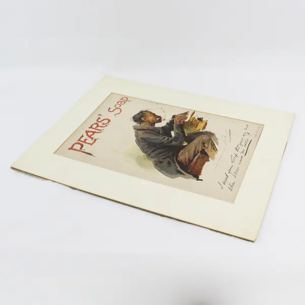 Pears' Soap Advertisement In Punch Magazine 1884 By Hy Furniss With Matting