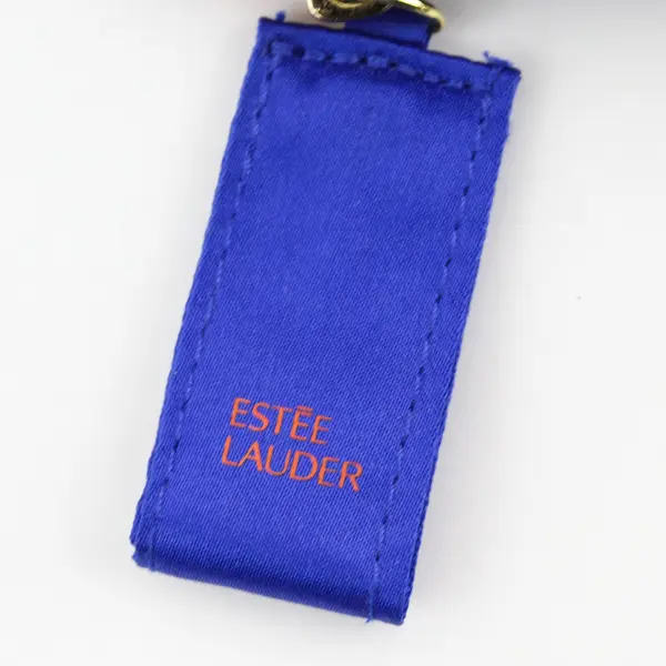 Estee Lauder Floral Red Blue Makeup Bag Cosmetic Pouch Travel Case