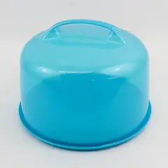 2005 PackerWare Blue Plastic Cake Carrier 11" Diameter