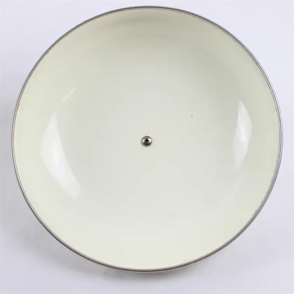 Vintage Sheffield Strawberries N Cream Enamel Dutch Oven Pot