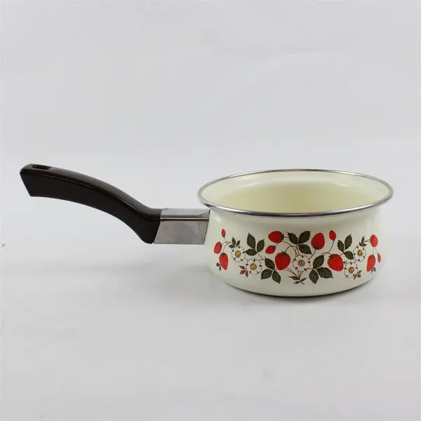 Vintage Sheffield Strawberries 'n Cream 1 Qt Open Saucepan 1982 No Lid
