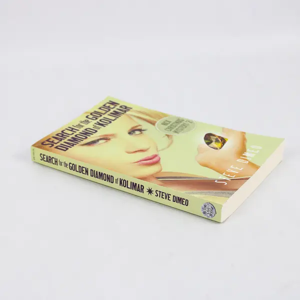 Search for the Golden Diamond of Kolimar by Steve Dimeo Nick Christmas Book PB