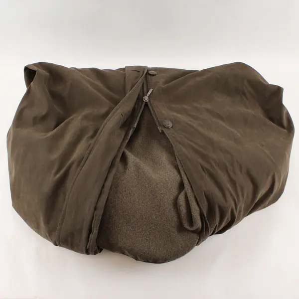 VTG Fleet Street Women's 16W Military Green Raincoat Cape Overlay Trench Coat 