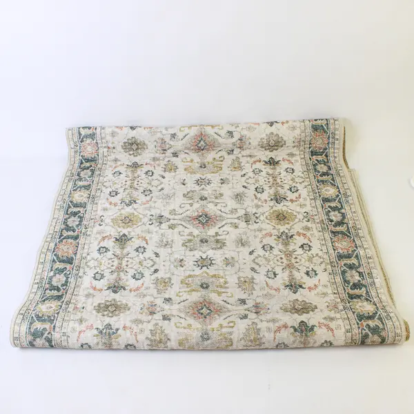 Muted Color Boho Kitchen Hallway Runner Rug 22" x 80"