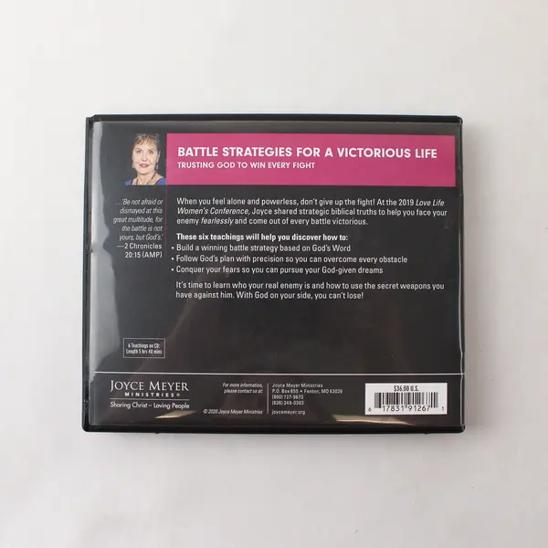 Battle Strategies For A Victorious Life 5-CDs Set, 2020 C447/013545