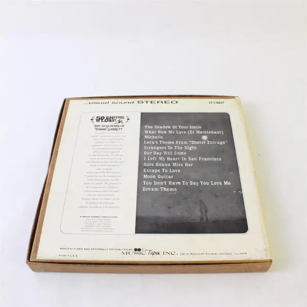 Tommy Garrett 50 Guitars In Love Reel-to-Reel Tape Liberty 7-1/2 IPS