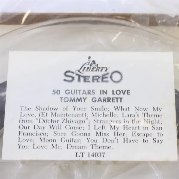 Tommy Garrett 50 Guitars In Love Reel-to-Reel Tape Liberty 7-1/2 IPS