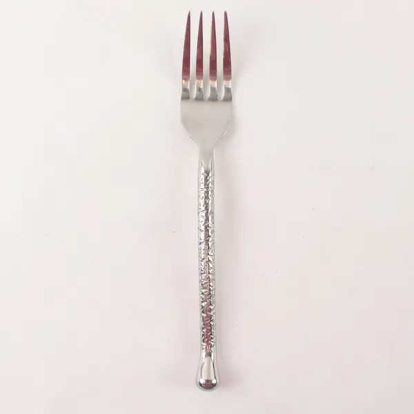 WALCO Nouveaux Hammered Stainless Steel Dinner Fork