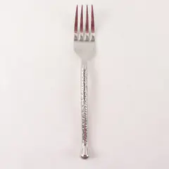 WALCO Nouveaux Hammered Stainless Steel Dinner Fork