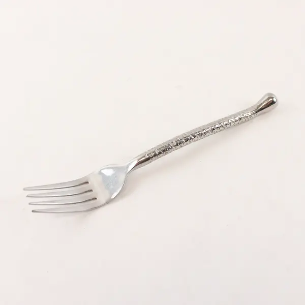 WALCO Nouveaux Hammered Stainless Steel Dinner Fork
