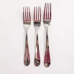 Lot of 3 Walco Parisian Stainless Steel Forks 2 Salad 1 Dinner