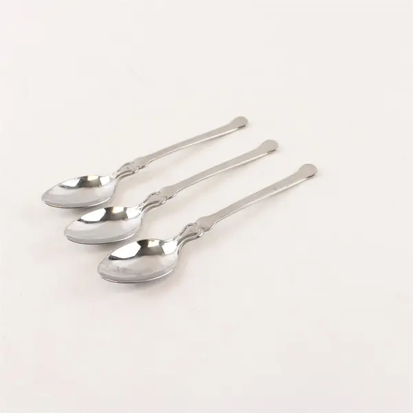 Set of 3 Korea 18/8 Stainless Steel Teaspoons  6.25 in Flatware