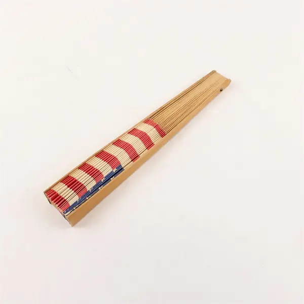 Vintage Patriotic American Flag Hand Fan Pre-Owned Collectible