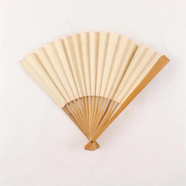 Vintage Patriotic American Flag Hand Fan Pre-Owned Collectible