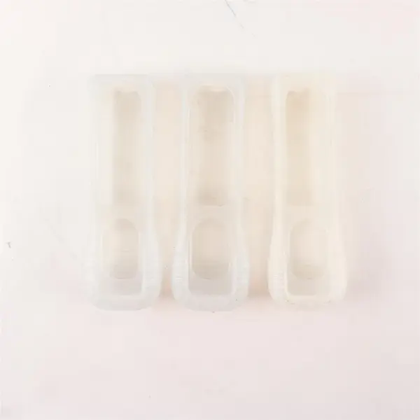 Lot of 3 Clear Silicone Protective Nintendo Wii Remote Controller Covers