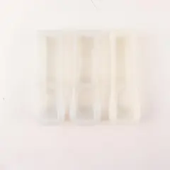 Lot of 3 Clear Silicone Protective Nintendo Wii Remote Controller Covers