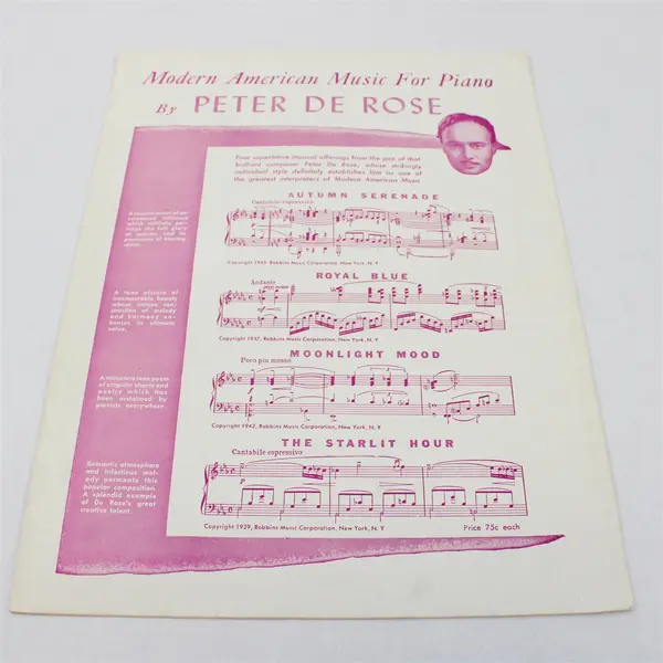 Vintage Sheet Music 1945 Laura by David Raksin From The Laura Movie For Piano