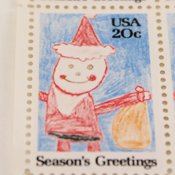 US Scott # 2108 Santa Claus Plate Block of 20 1984 20¢ Stamps MNH Zip Block